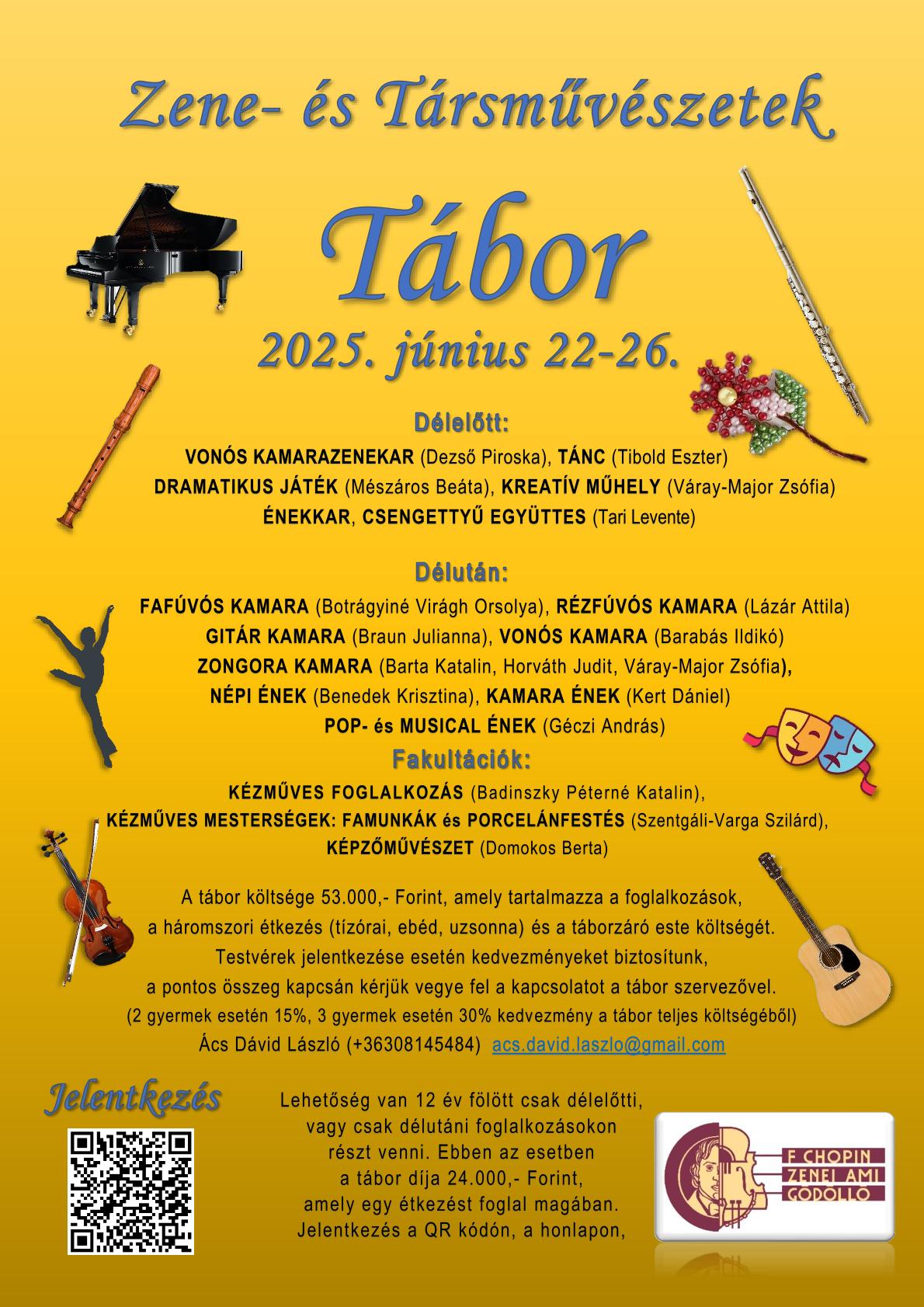 Tabor 2026 reszletes hirdetes szines